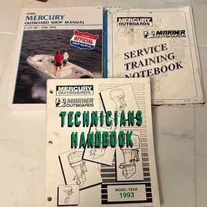 Mercury Outboards Manuals Set. Clymer.  1990-1993